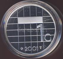 Hollandia 2001. 1G Ag T:PL Eredeti  díszdobozban, tanúsítvánnyal!