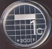 Hollandia 2001. 1G Ag T:PL Eredeti  díszdobozban, tanúsítvánnyal!