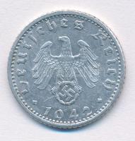 Német Harmadik Birodalom 1942F 50pf Al T:2
German Third Reich 1942F 50 Pfennig Al C:XF
Krause KM#9...
