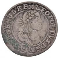 1670K-B 6kr Ag I. Lipót Körmöcbánya (2,87g) T:2- patina Hungary 1670K-B 6 Kreuzer Ag Leopold I Kremnitz (2,87g) C:VF patina Huszár: 1450., Unger II.: 1072.