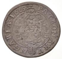 1669K-B 6kr Ag "I. Lipót" Körmöcbánya (2,93g) T:2
Hungary 1669K-B 6 Kreuzer Ag "Leop...