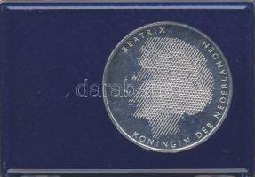 Hollandia 1988. 50G Ag "William & Mary" T:BU Eredeti dísztokban, tanúsítvánnyal!