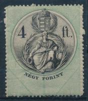 1868/1870 4Ft (törések / creases)