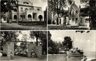 Siófok - 11 db modern városképes lap / 11 modern town-view postcards