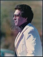 cca 1980 Máté Péter (1947-1984) énekes fotója, 6 db, több egyformával, 18x24 cm