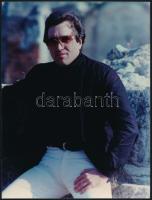 cca 1980 Máté Péter (1947-1984) énekes fotója, 6 db, több egyformával, 18x24 cm