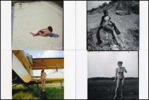 cca 1975 Minden örömök forrása, 13 db vintage negatívról készült mai nagyítás, 15x10 cm / 13 erotic ...