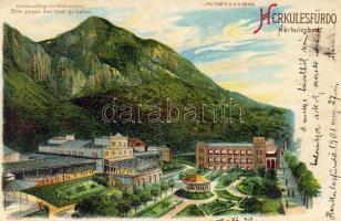 Herkulesfürdő C Litho gegen Licht (EB)