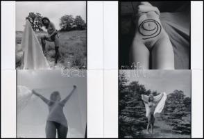 cca 1979 Mindenkinek van egy álma, 44 db vintage negatívról készült mai nagyítás, 15x10 cm / 44 erot...