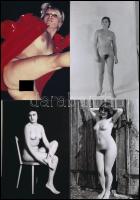 cca 1974 Ruha nélkül szebb az élet, szolidan erotikus fényképek, 66 db vintage negatívról készült ma...