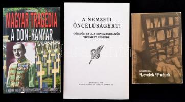 6 db történelem, hadtörténet témájú könyv: Karasai Elek-Karsai László: A Szálasi per. Németh Pál: Le...