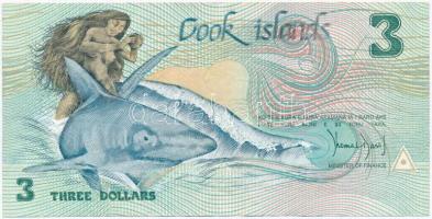 Cook-szigetek 1987. 3$ T:III Cook Islands 1987. 3 Dollars C:F Krause 3