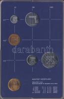 Hollandia 1984. 5c-2 1/2G (5klf db) + zseton forgalmi sor szettben T:BU