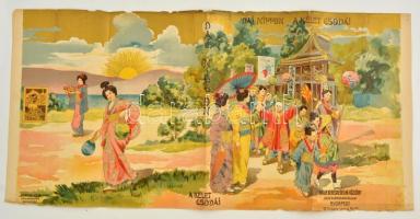 Barátosi Balogh Benedek: Dai Nippon. Kelet csodái. Bp.,(1906), Magyar Kereskedelmi Közlöny. Második ...