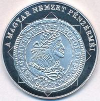 DN "A magyar nemzet pénzérméi - Névérték megjelenése magyar pénzen 1657-1705" Ag emlékérem...