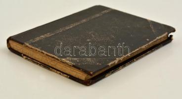 1888 Almanach naptárral MDCCCLXXXIX. évre. Bp., Szent István Társulat. Naptárbélyeg szignettával! Ko...