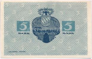 Német Birodalom / Bajorország / München 1918. 5M szükségpénz vízjeles papíronT:I-,II
German Empire ...