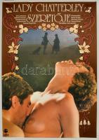 1984 Lady Chatterley szeretője erotikus film plakát, 83x56 cm / Lady Chatterleys Lover film poster, 83x56 cm