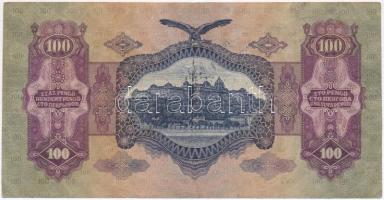 1930. 100P hamis "HŰSÉGGEL A HAZÁHOZ" felülbélyegzéssel, "Horthy Miklós Nemzeti Repül...