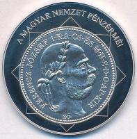 DN "A magyar nemzet pénzérméi - Az első magyar korona 1892-1925" Ag emlékérem tanúsítvánny...