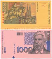 Horvátország 1993 (1994). 5K előlapi színpróba + 50K előlapi színpróba + 200K előlapi és hátlapi szí...
