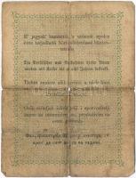 1848. 2Ft "Kossuth bankó" T:III- szakadás, ly. 
Adamo G106