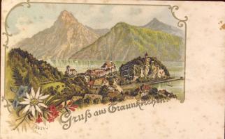 Traunkirchen Litho