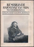 Rembrandt Harmensz Van Rijn. Königstein im Taunus-Leipzig, é.n., Der Eiserne Hammer. Kiadói papírköt...