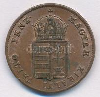 1848. 1kr Cu T:1-,2 ph.
Adamo B1