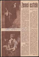 1964 Bitskey Tibor (1929-2015) (2x), Páger Antal (1899-1986) színészek, Ruttkai Éva (1927-1986) (3x)...