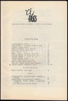 1963 Juhász Ferenc (1928-2015) költ aláírása az Új Írás 1963. Január, III. évf. 1. számában., az ált...