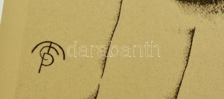 Molnár C. Pál (1894-1981): Kiütés. Kis szériás ofszet, 30×21 cm