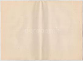 Sopron 1926. "Soproni Takarékpénztár" részvénye 10P-ről, magyar és német nyelvű, szárazpec...