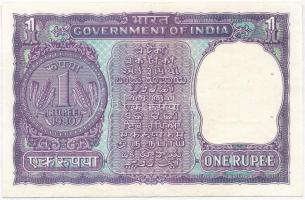 India 1980. 1R T:III tűly.
India 1980. 1 Rupee C:F needle holes
Krause 77