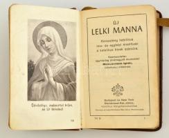 Új lelki manna. Szerk.: Meiszermann Ignác. Bp. - New York, [1930], Steinbrener Keresztély János. Bőr...