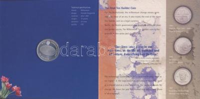 Hollandia 1999. 10G Ag "Millenium" dekoratív díszkiadásban T:BU