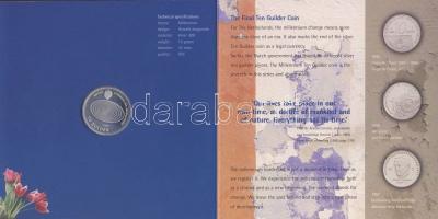 Hollandia 1999. 10G Ag "Millenium" dekoratív díszkiadásban T:BU