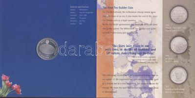 Hollandia 1999. 10G Ag "Millenium" dekoratív díszkiadásban T:BU