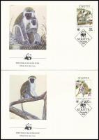 WWF: Majmok sor 4 FDC-n WWF: Monkeys set on 4 FDC