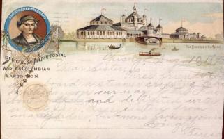 1893 Chicago EXPO Worlds Fair Litho (EB)