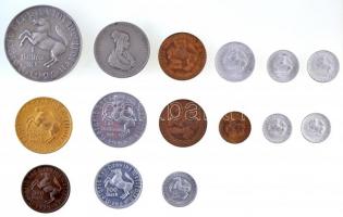 Németország / Weimari Köztársaság / Vesztfália 1921-1923. 50pf-1.000.000.000.000M Al/tombak/aranyozo...