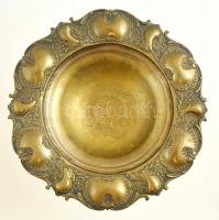 Puttós aufsatz,  spiáter, kopott, egyik láb sérült, m: 27,5 cm