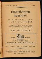 1948 Filmművészeti évkönyv. XXIX. évf. Szerk.: Lajta Andor, 426. Félvászon, kissé viseltes állapotba...