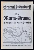 [Erich] Ludendorff: Das Marne-Drama. Der Fall Moltte-Hentsch. München,(1934),Ludendorff Verlag. Kiadói papírkötés, német nyelven./ Paperbinding, in German language.