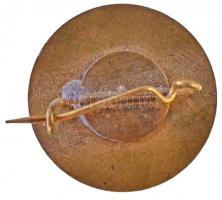 ~1970-1980. "MÉH - Gyűjtésért" fém jelvény (19mm) T:2