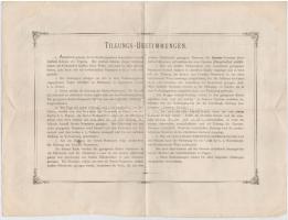Ausztria / Bécs 1874. "Bécs város 1874. évi prémium kötvénye" kötvény 100G-ről T:III 
Aus...