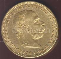 Ausztria 1897. 20K Au 6,775g T:2+