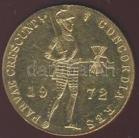 Hollandia 1972. Dukát Au 3,494g T:ex PL