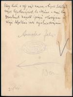 cca 1930 Eőry Kató (Simkó Erzsébet Katalin, 1905-2000) színésznő portréja, Rutkai Éva megmentője a
...