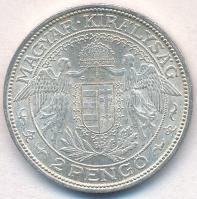 1939. 2P Ag "Madonna" T:1-,2 Adamo P7